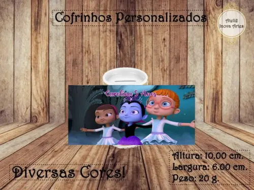 Cofrinho Personalizado Vampirina