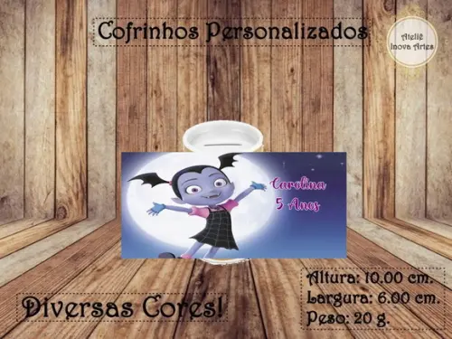 Cofrinho Personalizado Vampirina
