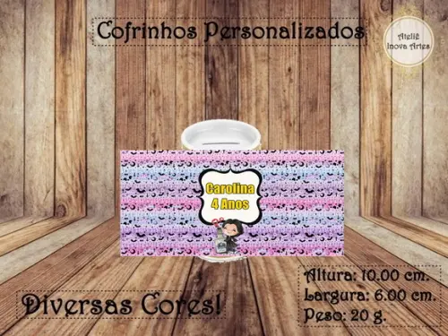 Cofrinho Personalizado Wandinha