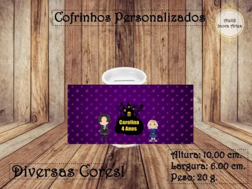 Cofrinho Personalizado Wandinha