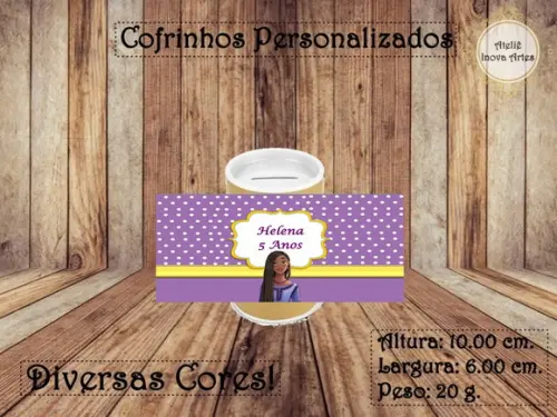 Cofrinho Personalizado Wish- o Poder dos Desejos