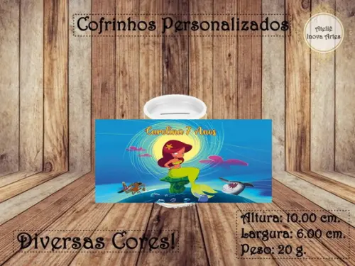Cofrinho Personalizado Zig e Sharko
