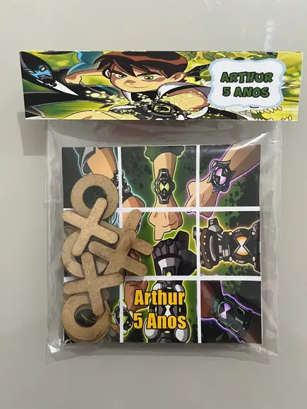 Jogo da Velha Personalizado Ben 10