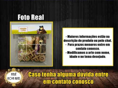 Jogo da Velha Personalizado Capitão América