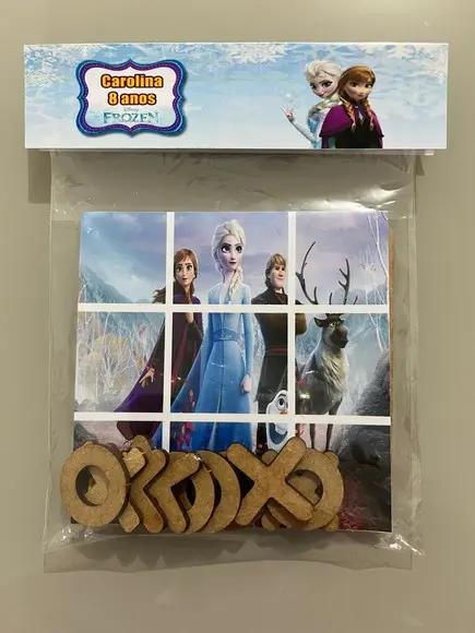 Jogo da Velha Personalizado Frozen
