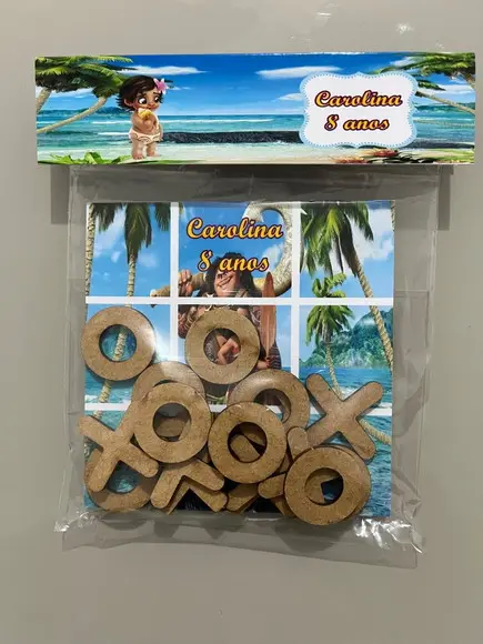 Jogo da Velha Personalizado Moana