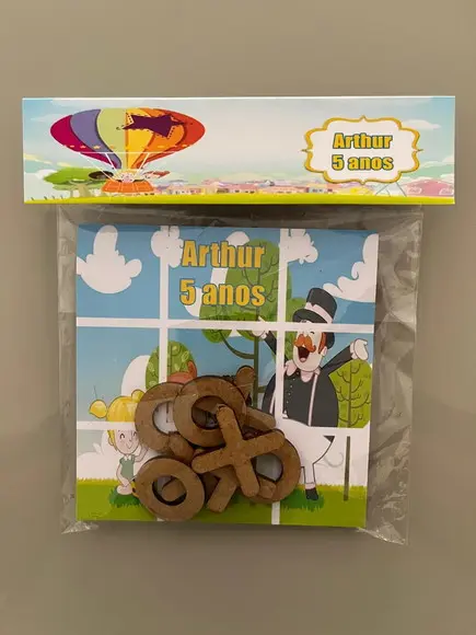 Jogo da Velha Personalizado Mundo Bita