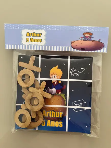 Jogo da Velha Personalizado Pequeno Príncipe