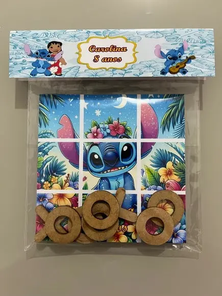 Jogo da Velha Personalizado Stitch