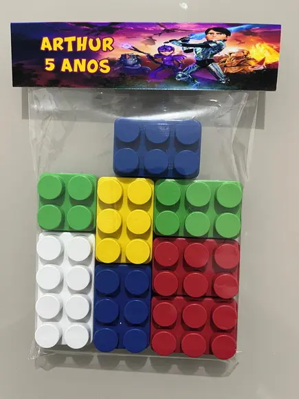 Kit Bloco de Montar Personalizado Guardiões da Galáxia