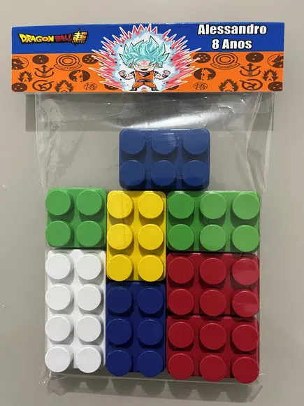 Kit Bloco de Montar Personalizado Dragon Ball Z