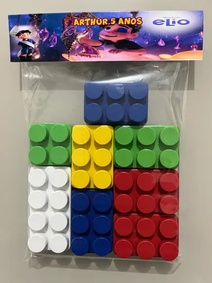 Kit Bloco de Montar Personalizado Elio