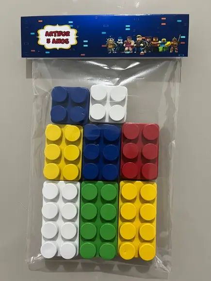 Kit Bloco de Montar Personalizado Roblox