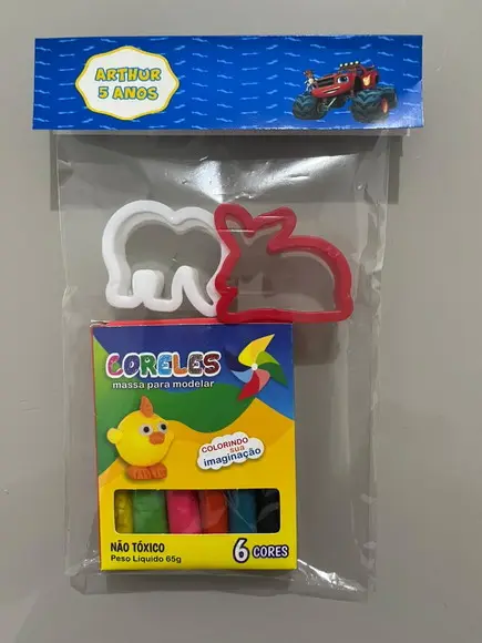 Kit Massinha Personalizada Blaze