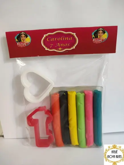 Kit Massinha Personalizada Elena de Avalor