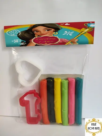 Kit Massinha Personalizada Elena de Avalor