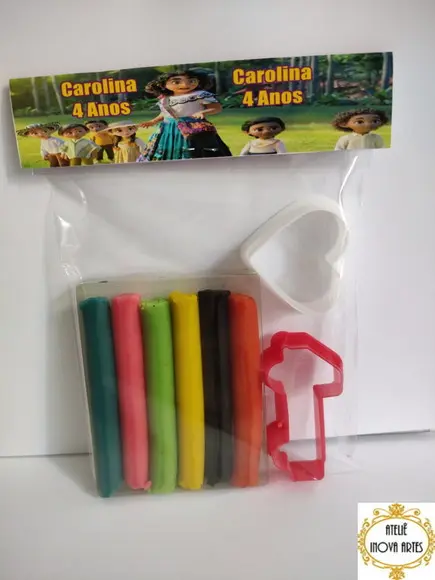 Kit Massinha Personalizada Encanto