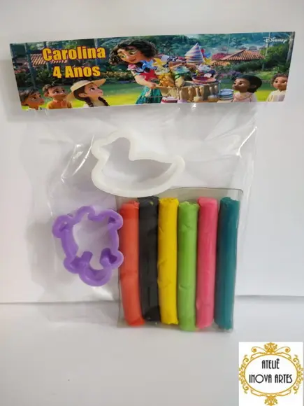 Kit Massinha Personalizada Encanto
