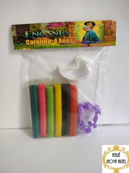 Kit Massinha Personalizada Encanto