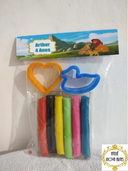 Kit Massinha Personalizada Guarda do Leão