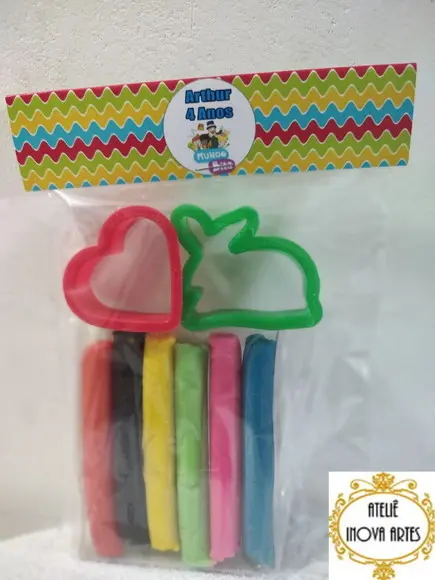 Kit Massinha Personalizada Mundo Bita