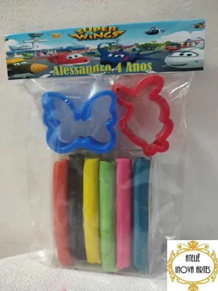 Kit Massinha Personalizada Super Wings
