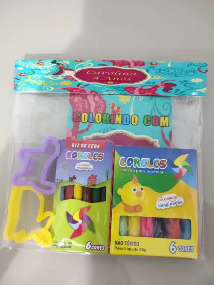 Kit para Colorir + Kit Massinha Elena de Avalor