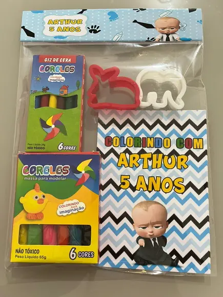Kit para Colorir + Kit Massinha Poderoso Chefinho