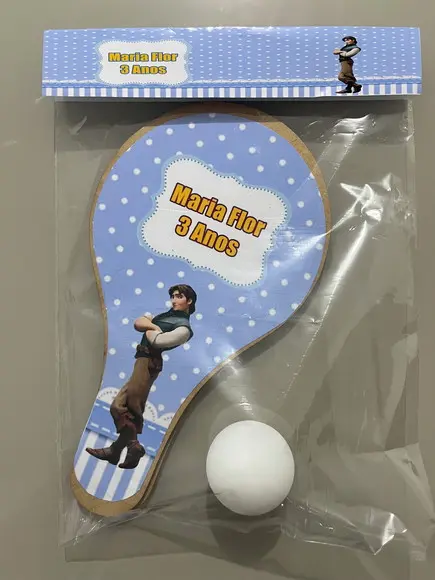 Kit Raquete para Ping Pong Personalizada Enrolados