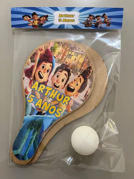 Kit Raquete para Ping Pong Personalizada Luca