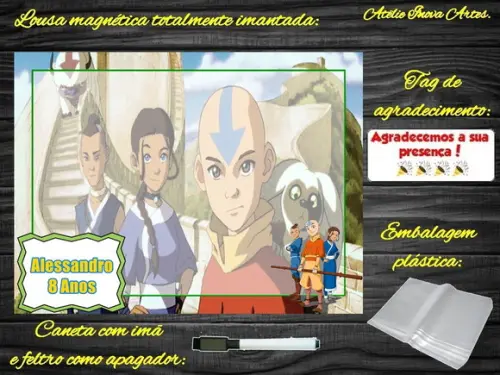 Lousa Magnética Avatar com Embalagem