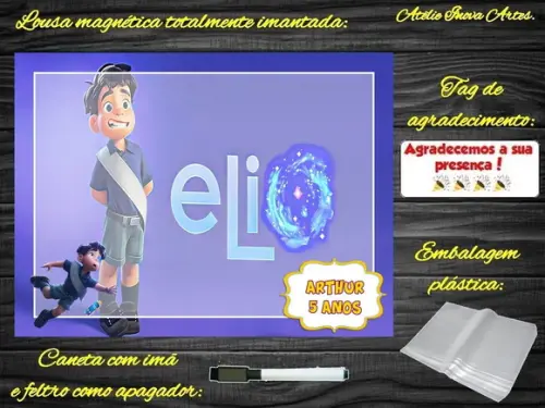 Lousa Magnética Elio com Embalagem
