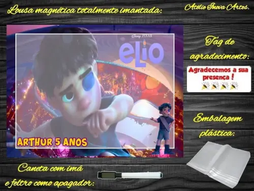 Lousa Magnética Elio com Embalagem