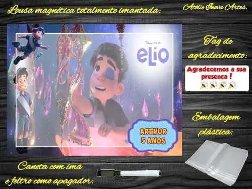 Lousa Magnética Elio com Embalagem
