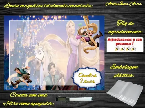Lousa Magnética Enrolados com Embalagem