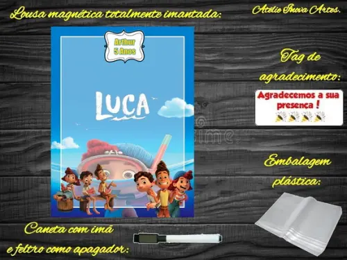 Lousa Magnética Luca com Embalagem