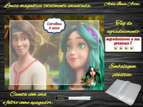 Lousa Magnética Mavka com Embalagem