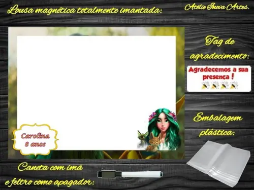 Lousa Magnética Mavka com Embalagem
