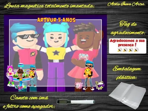 Lousa Magnética Pk Xd com Embalagem