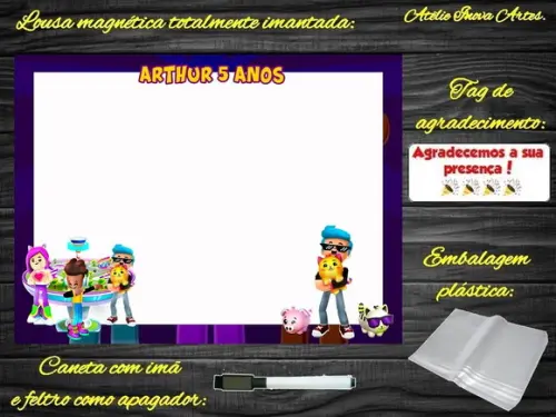 Lousa Magnética Pk Xd com Embalagem