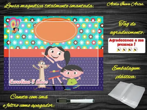 Lousa Magnética Show da Luna com Embalagem