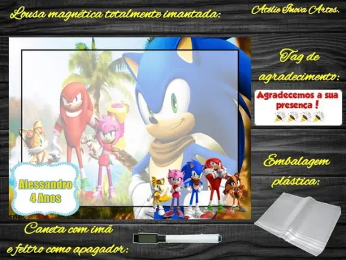 Lousa Magnética Sonic com Embalagem