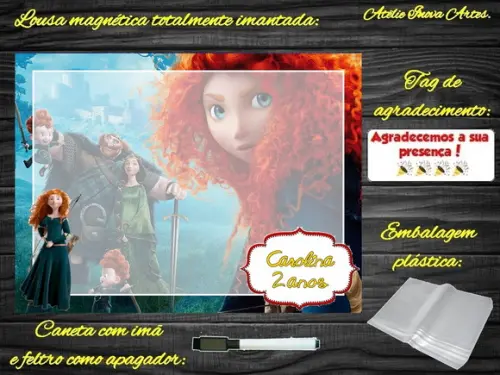 Lousa Magnética Valente com Embalagem