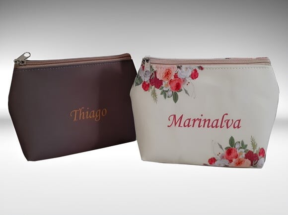 Bolsinha Necessaire Personalizada Padrinhos