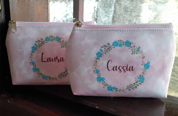 Bolsinha Necessaire Personalizadas