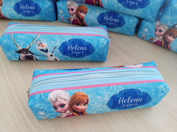Estojo Personalizados Frozen