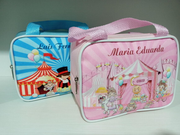Maletinha Personalizada Circo