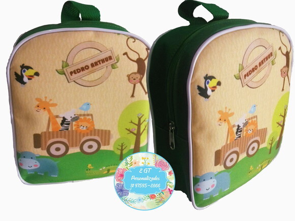 Mochilinha, Bolsinha Personalizada Galinha Pintadinha