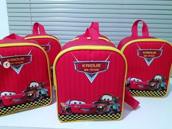 Mochilinha, Bolsinha Personalizada Galinha Pintadinha