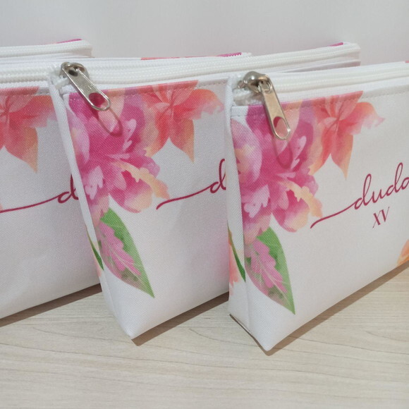 Necessaire Fucsia Personalizada para Lembrancinha e Brindes
